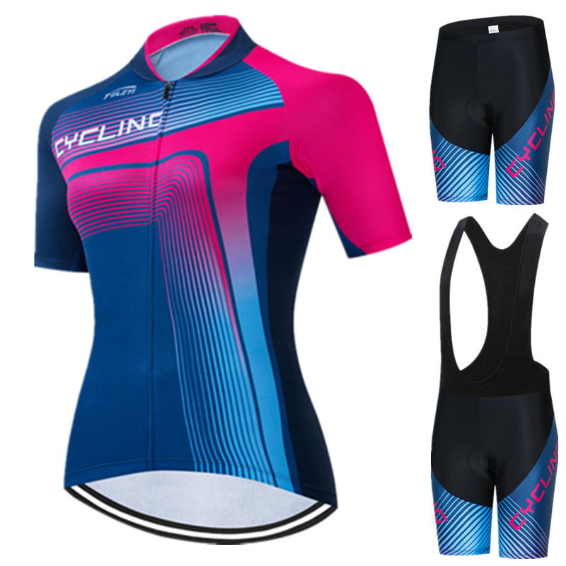 Mountain Biking Outfits Women - Set Jersey Bersepeda Wanita Pro Pakaian