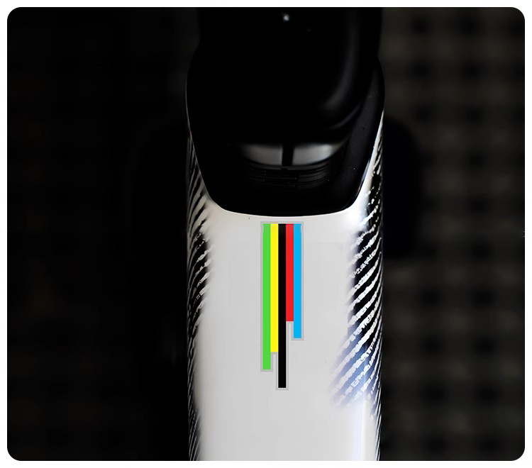 Mountain Biking Uci - Stiker Grafis Balap Sepeda untuk Sepeda
