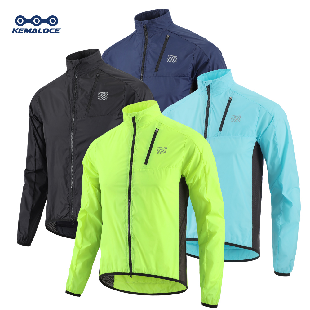 Mountain Biking Jacket - KEMALOCE Jaket Bersepeda Tahan Angin Pria