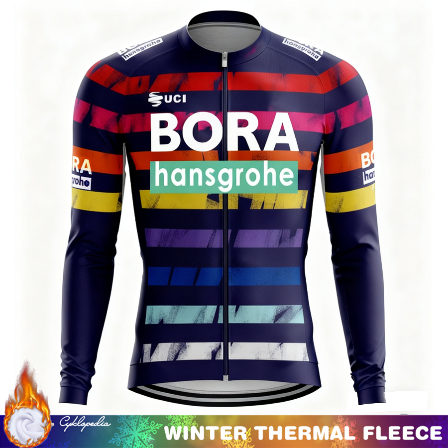 Mountain Biking Uci - Jersey Bersepeda Musim Dingin Sepeda Pria