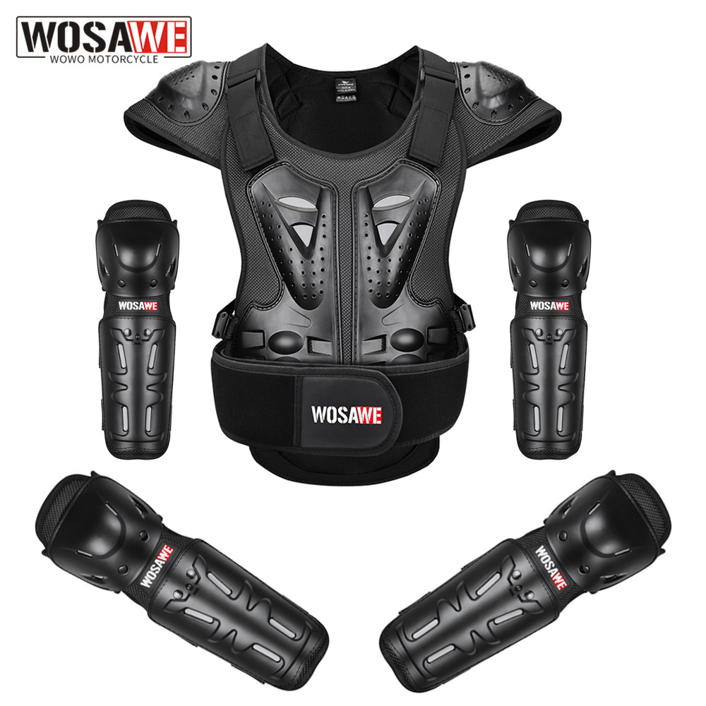 Mountain Biking Elbow Pads - WOSAWE Rompi Motor Rompi Dada Balap