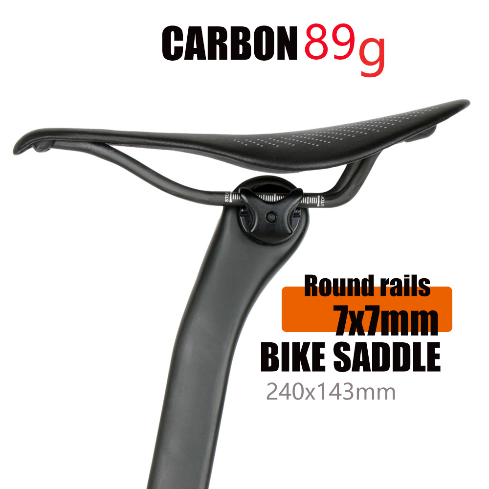 Mtb Saddle Lightweight - Sadel sepeda karbon EVA 89g, dudukan