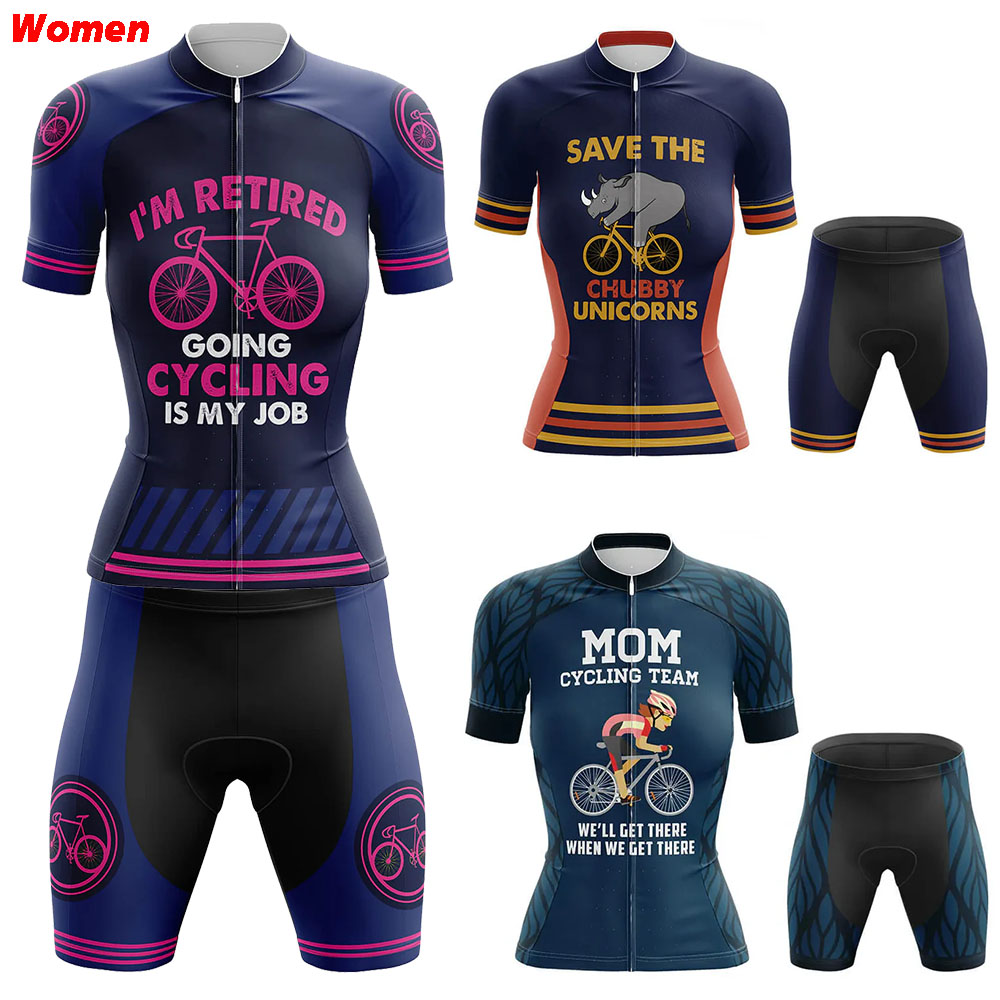 Mountain Biking Outfits Women - Bersepeda Adalah Pekerjaan Saya Pakaian Bersepeda