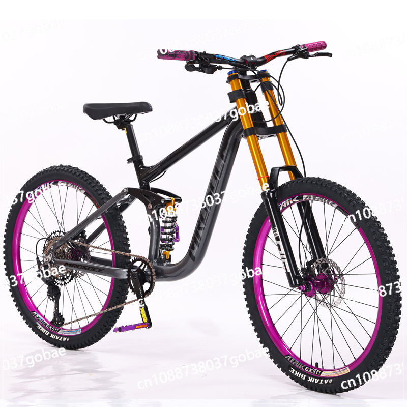 Mountain Biking Downhill - Sepeda gunung downhill 27,5 inci berbahan