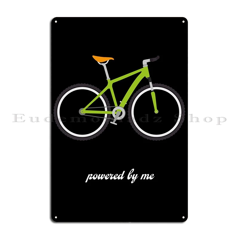 Mountain Biking Europe - Poster Tanda Timah Cetak Rumah Bar