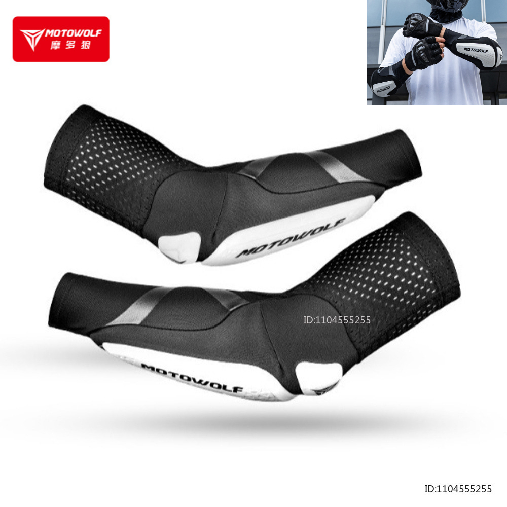 Mountain Biking Elbow Pads - Pelindung Siku Sepeda Motor Baru, Elastis,