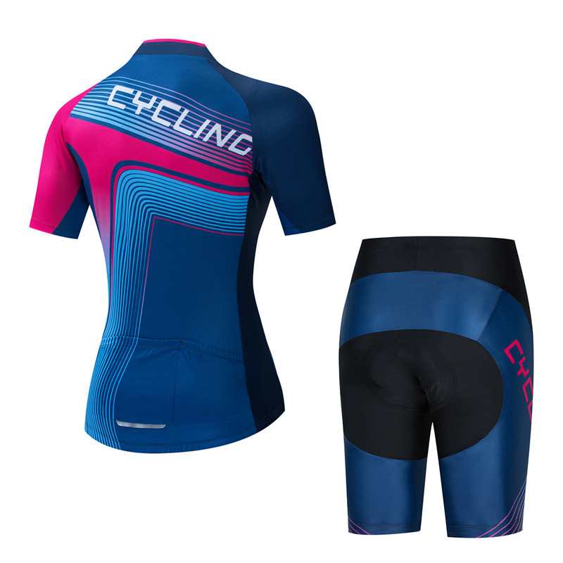 Set Jersey Bersepeda Wanita Pr - Mountain Biking Outfits Women ulasan dan harga