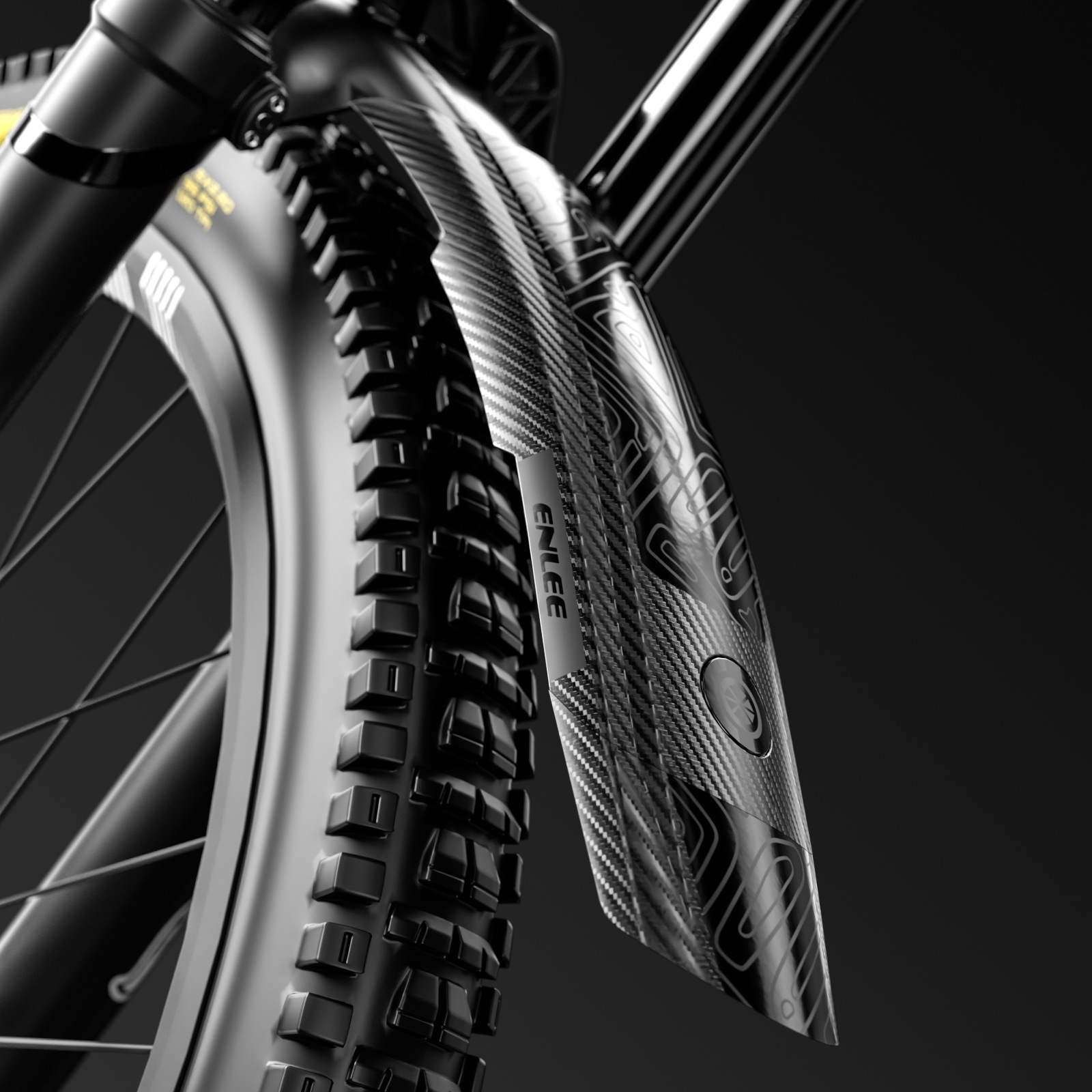 Fender Sepeda Gunung ENLEE, Se - Mountain Biking Downhill ulasan dan harga