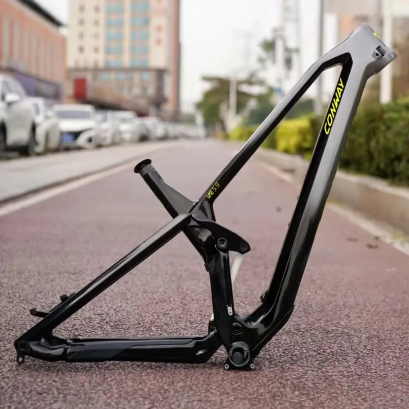 Rangka Sepeda Gunung Full Susp - Mountain Biking Downhill ulasan dan harga