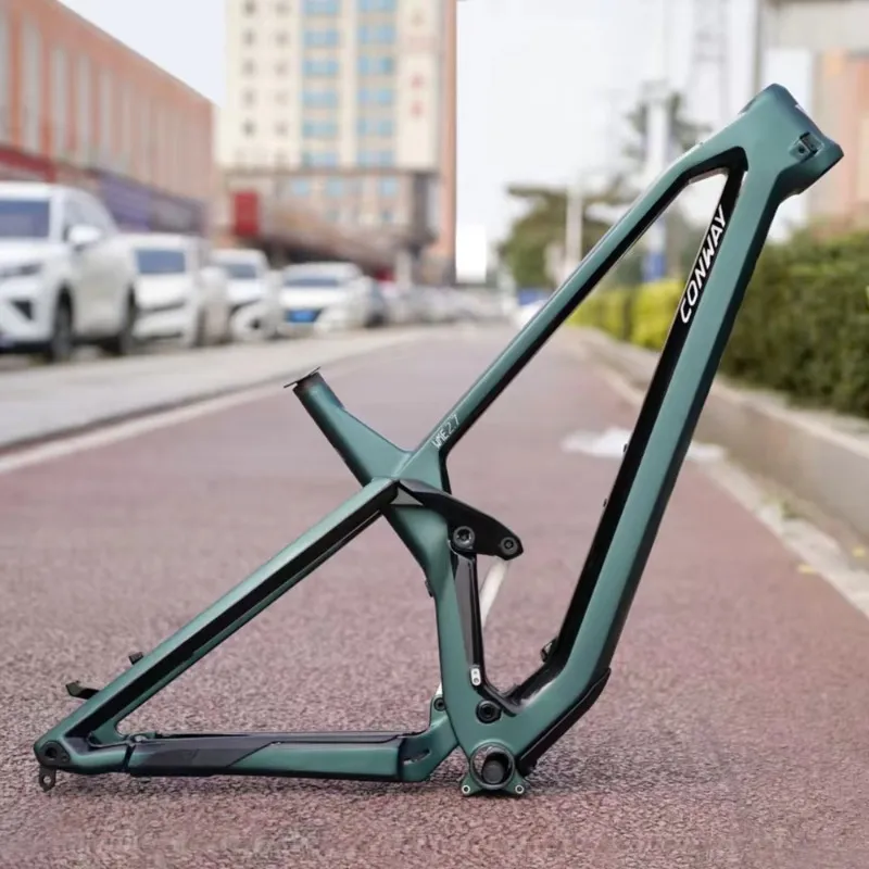 Rangka Sepeda Gunung Full Susp - Mountain Biking Downhill ulasan dan harga