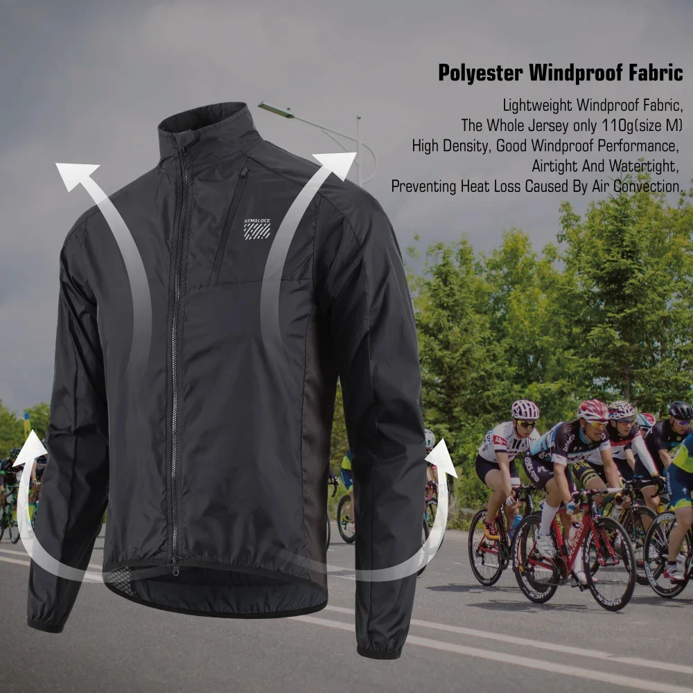KEMALOCE Jaket Bersepeda Tahan - Mountain Biking Jacket ulasan dan harga