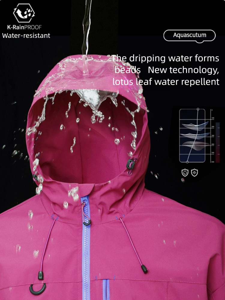 Jaket Hiking Tahan Air Pria Ja - Mountain Biking Jacket ulasan dan harga
