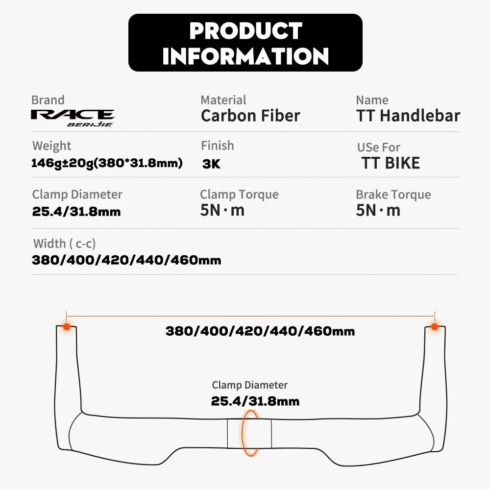 Stang Sepeda Karbon RACE Berse - Mountain Biking Uci ulasan dan harga