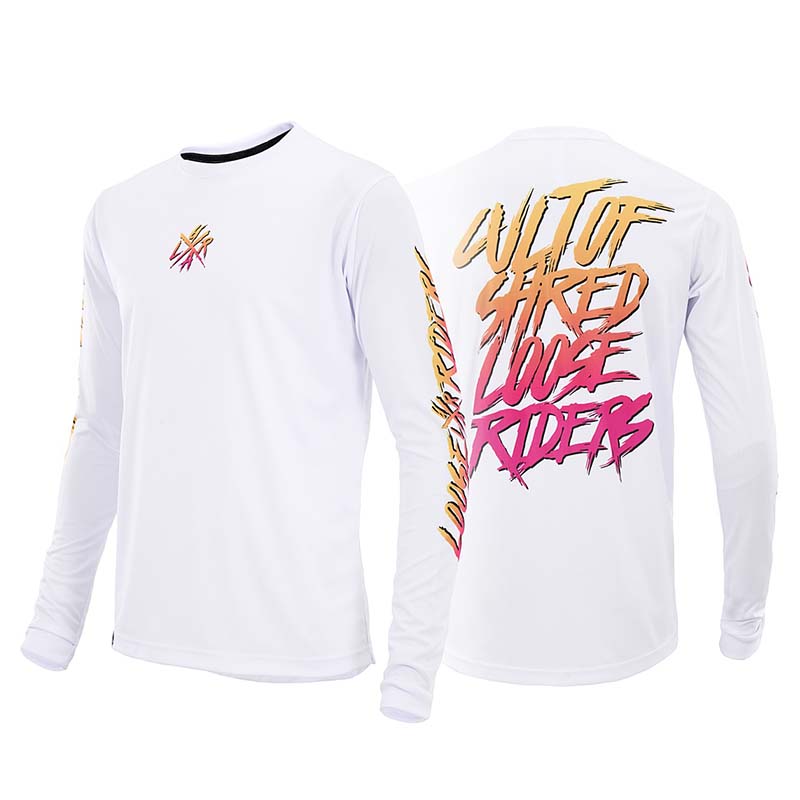 Jersey Lengan Panjang Pria Loo - Mountain Biking Downhill ulasan dan harga