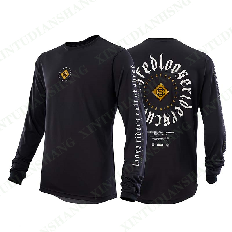 Jersey Lengan Panjang Pria Loo - Mountain Biking Downhill ulasan dan harga