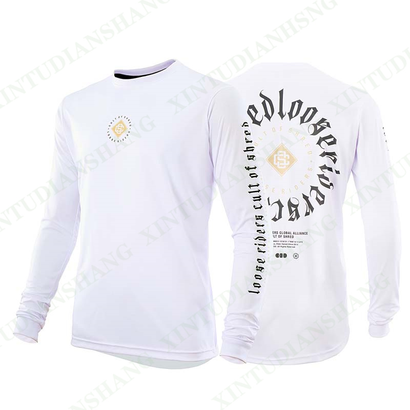 Jersey Lengan Panjang Pria Loo - Mountain Biking Downhill ulasan dan harga