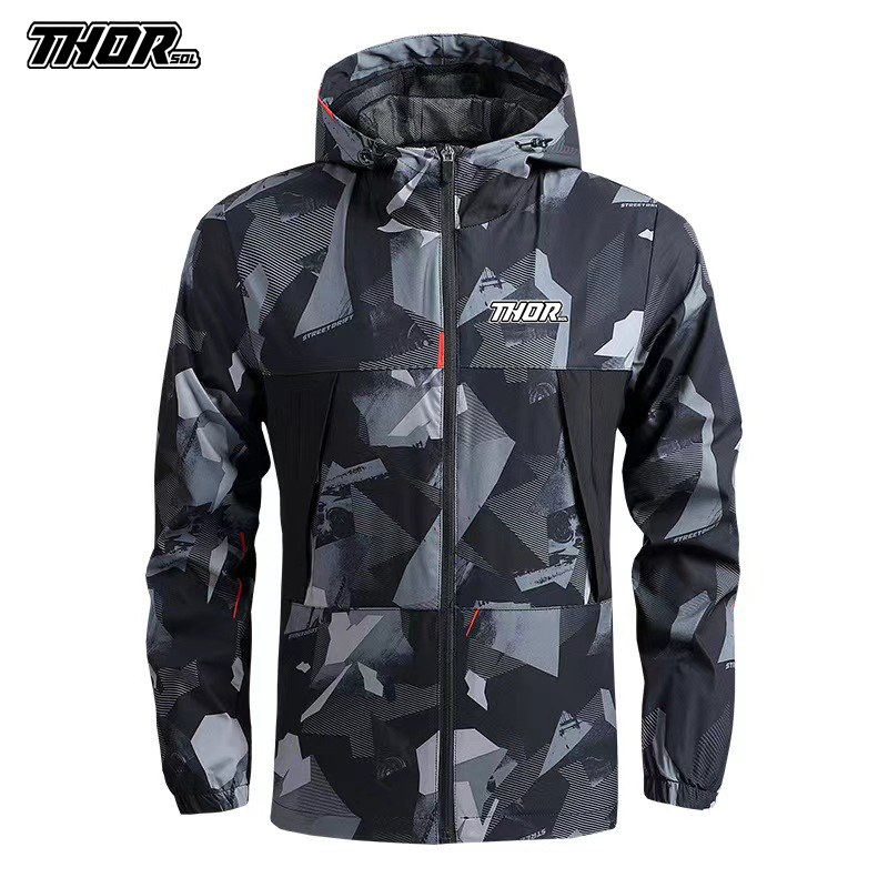 THORSOL jaket bersepeda tahan  - Mountain Biking Jacket ulasan dan harga