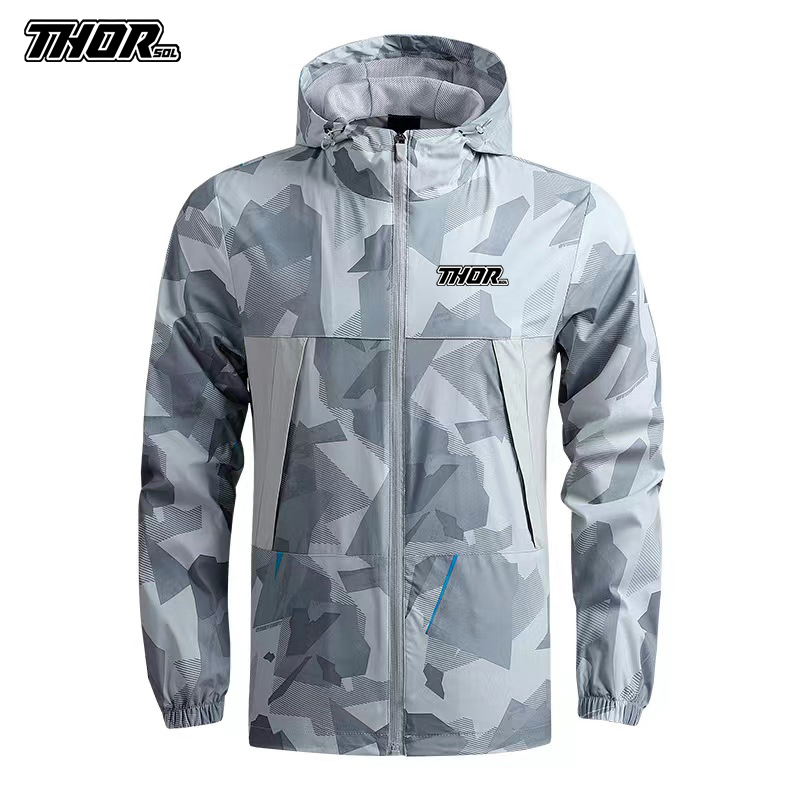 THORSOL jaket bersepeda tahan  - Mountain Biking Jacket ulasan dan harga