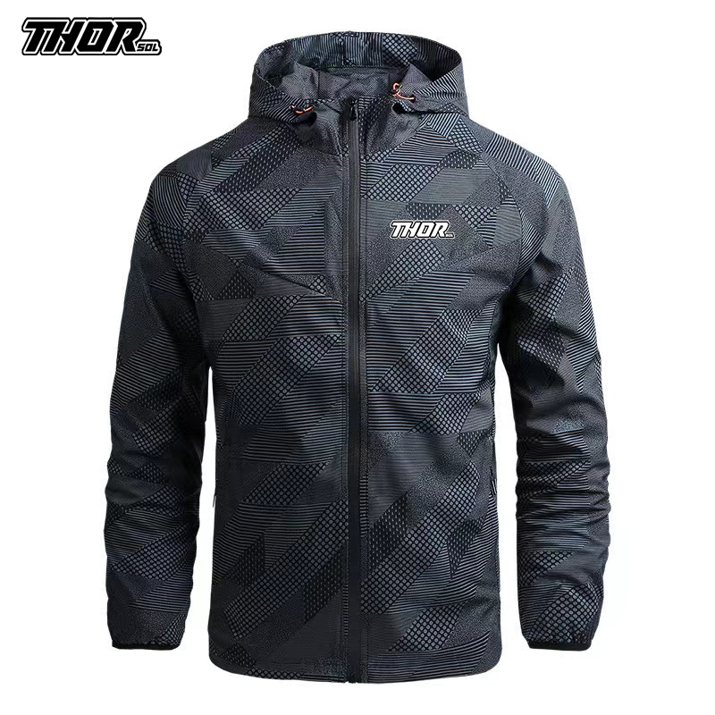 THORSOL jaket bersepeda tahan  - Mountain Biking Jacket ulasan dan harga