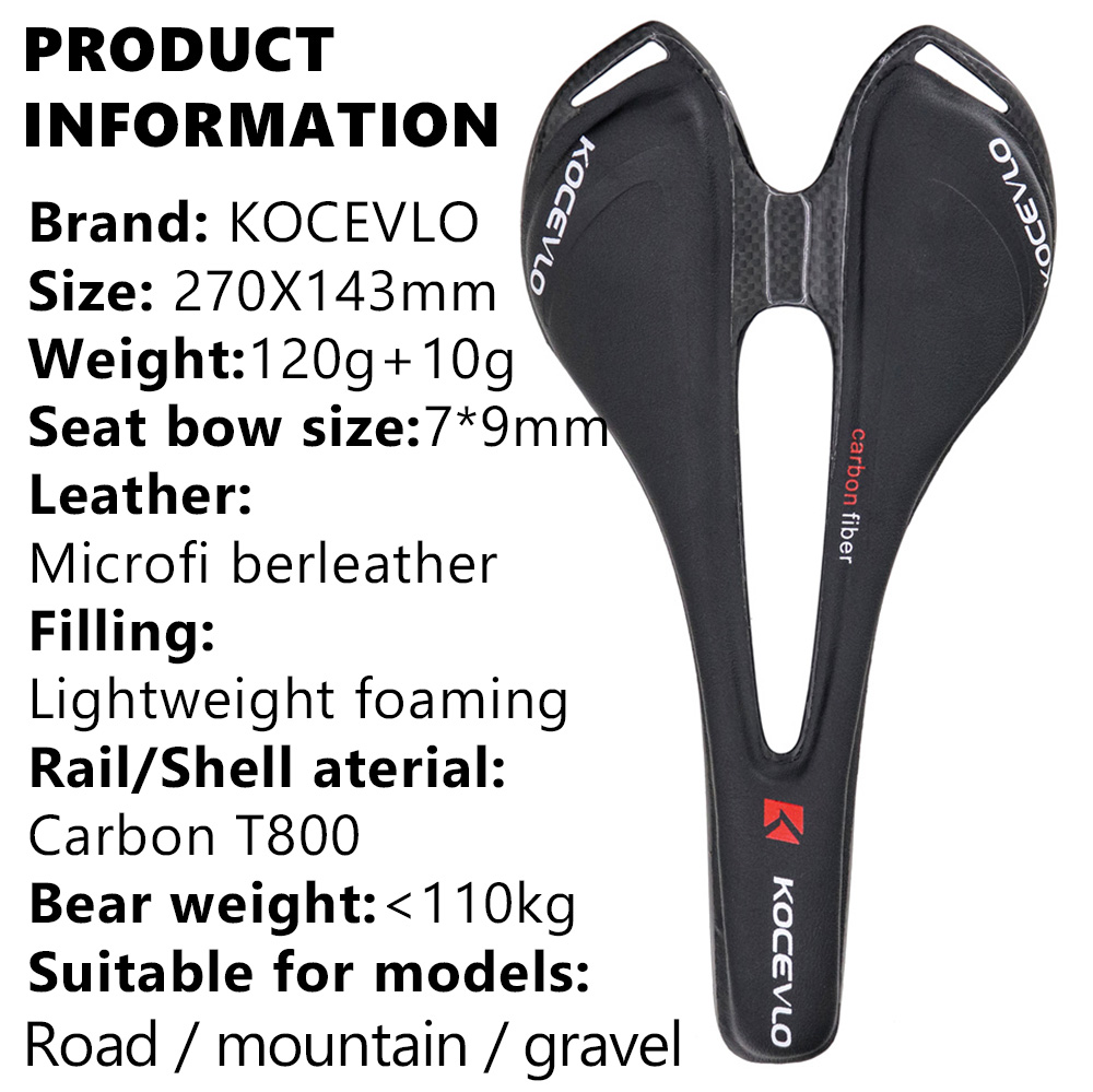 Koevlo sadel sepeda karbon T80 - Mtb Saddle Lightweight ulasan dan harga
