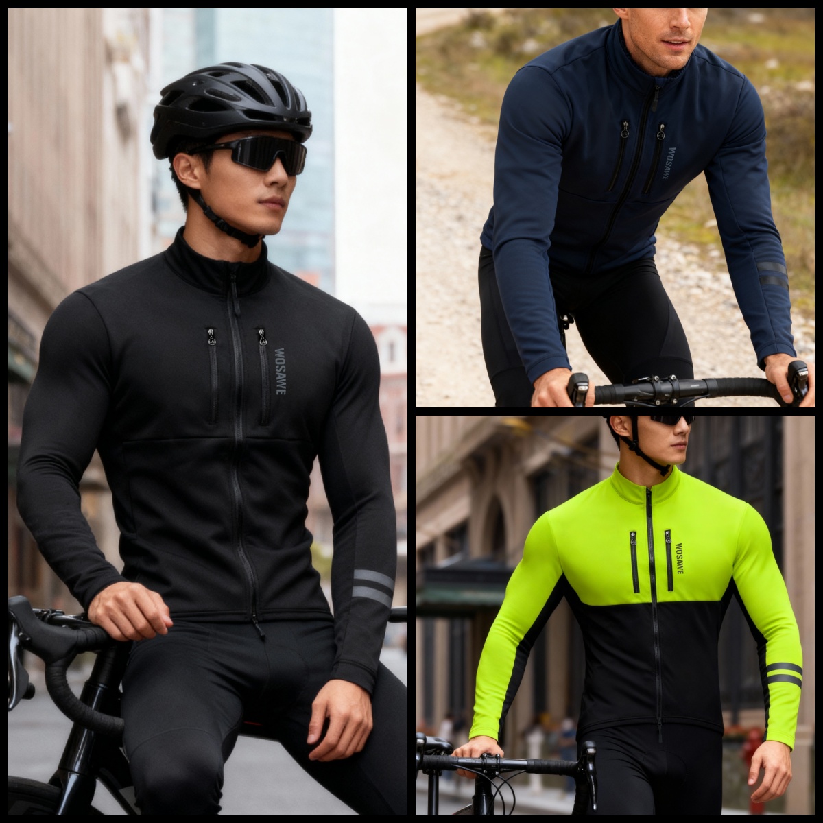 WOSAWE Jaket Bersepeda Mantel  - Mountain Biking Jacket ulasan dan harga