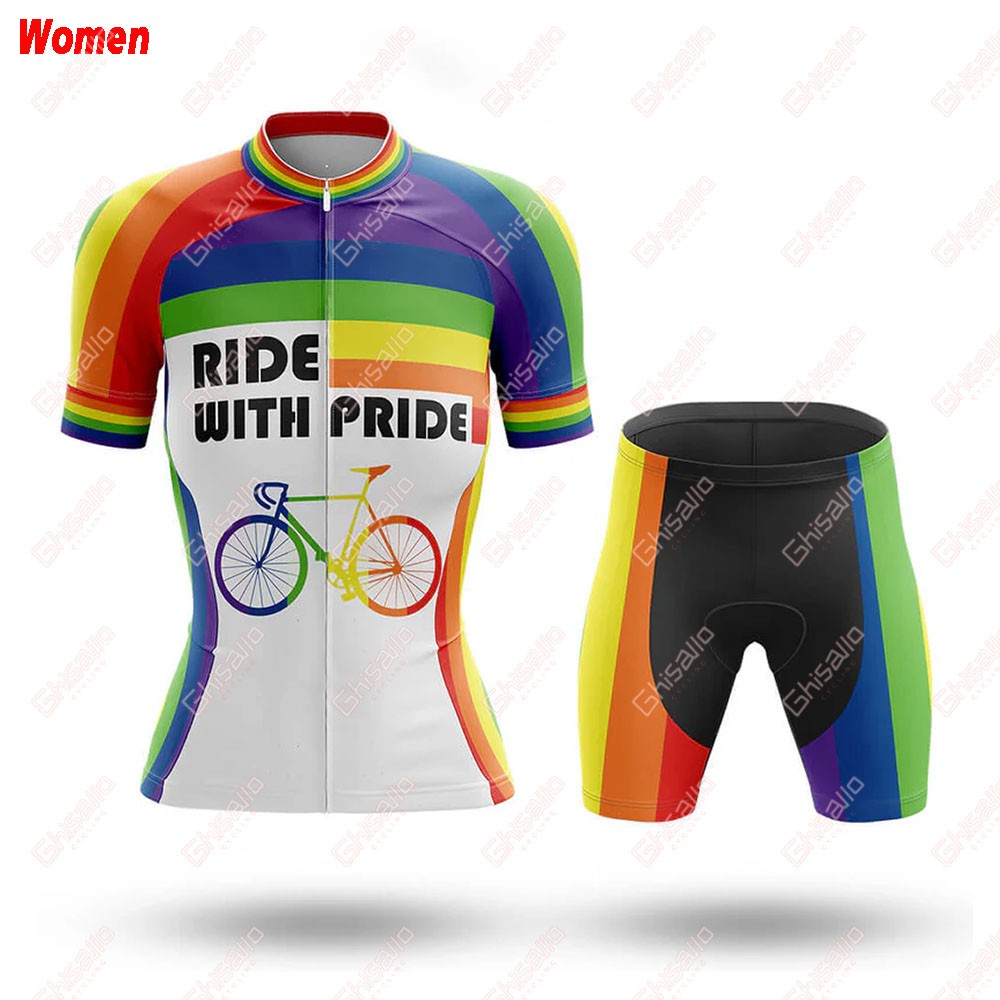 Ride With Pride Pakaian Bersep - Mountain Biking Outfits Women ulasan dan harga