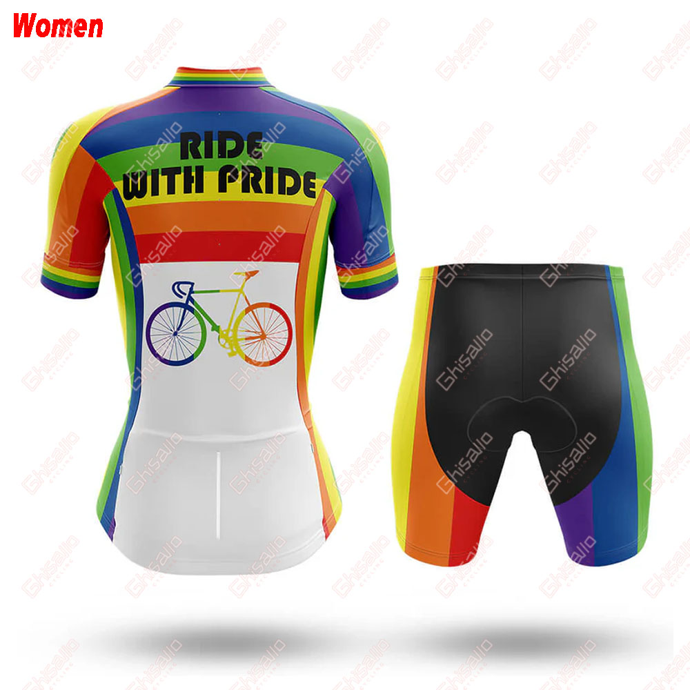 Ride With Pride Pakaian Bersep - Mountain Biking Outfits Women ulasan dan harga