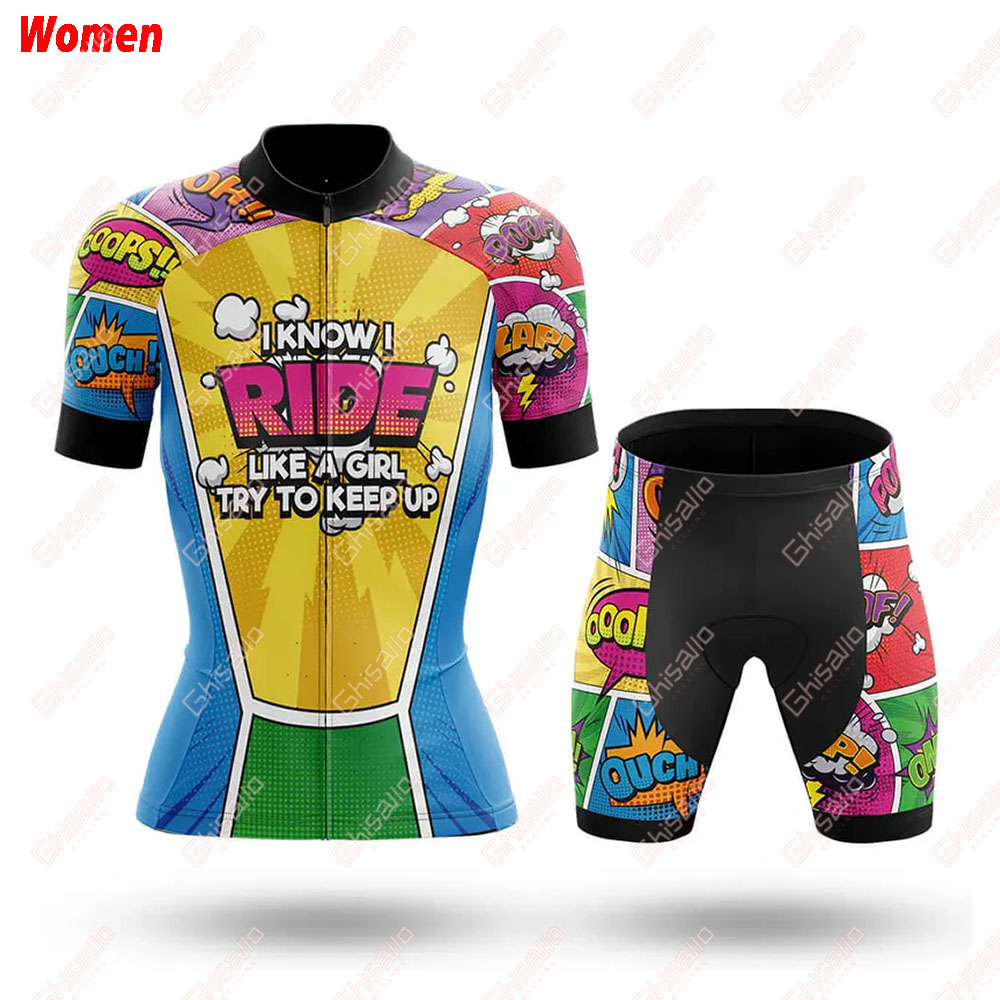 Like A Girl Komik Poliester Pa - Mountain Biking Outfits Women ulasan dan harga
