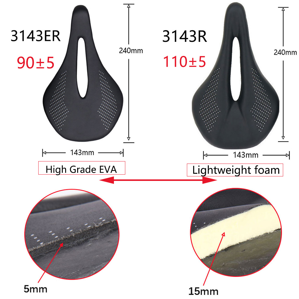 Sadel sepeda karbon EVA 89g, d - Mtb Saddle Lightweight ulasan dan harga