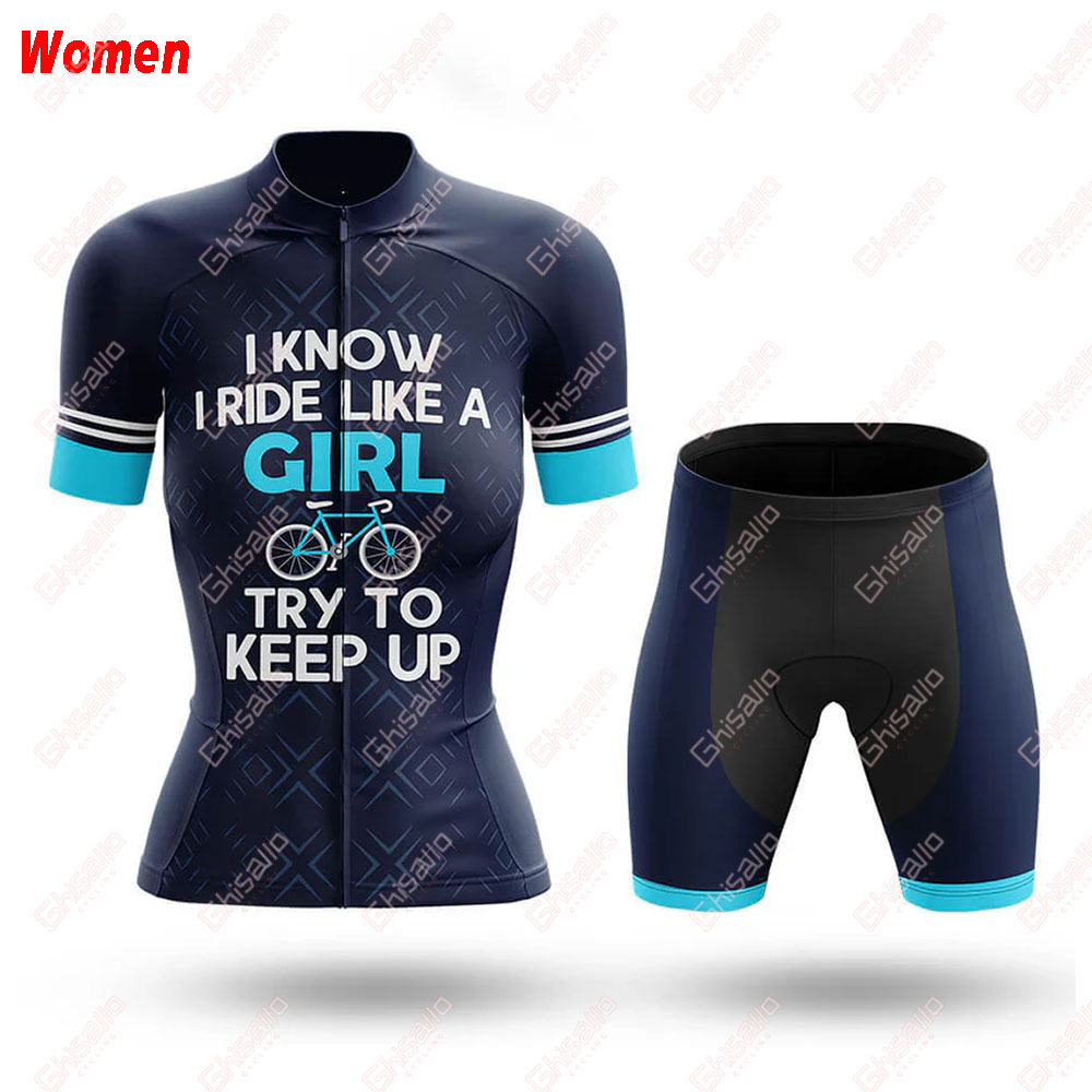 Like A Girl Pakaian Bersepeda  - Mountain Biking Outfits Women ulasan dan harga