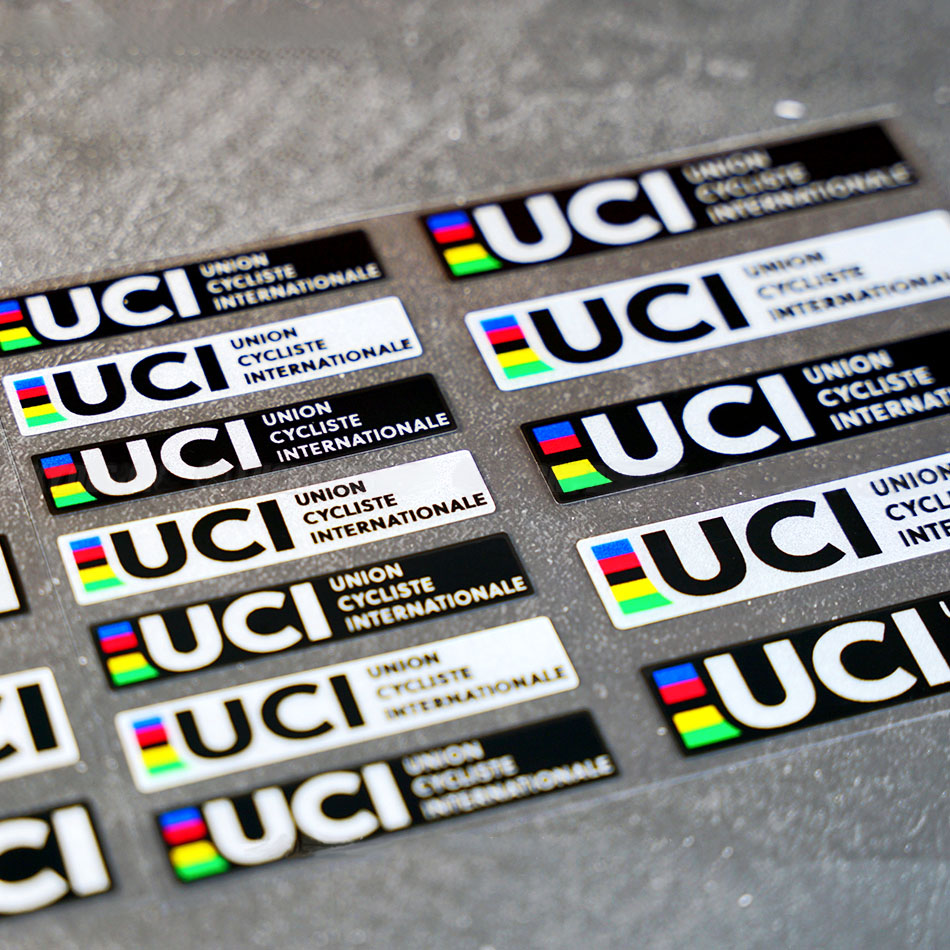 1set Stiker Vinyl UCI Union Cy - Mountain Biking Uci ulasan dan harga