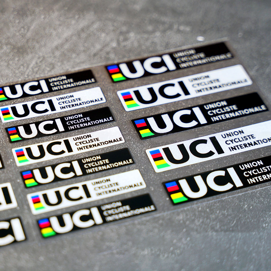 1set Stiker Vinyl UCI Union Cy - Mountain Biking Uci ulasan dan harga