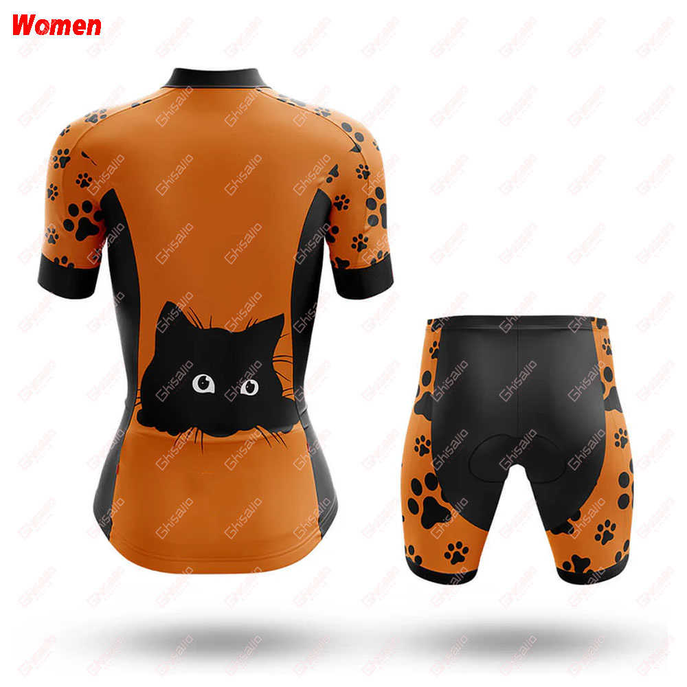 Peek A Boo Cat Poliester Pakai - Mountain Biking Outfits Women ulasan dan harga