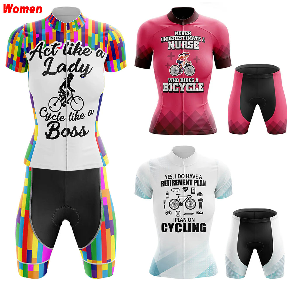 Jersey Seragam Pakaian Bersepe - Mountain Biking Outfits Women ulasan dan harga